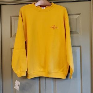 Poivre Blanc yellow Nordstrom deadstock NWT sweatshirt